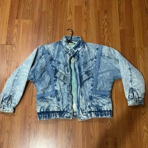 Vintage acid wash Jean jacket